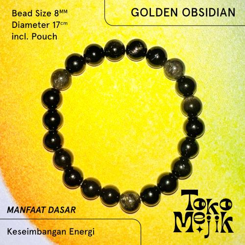 Golden Obsidian Bracelet