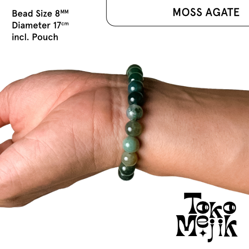 Moss Agate Bracelet