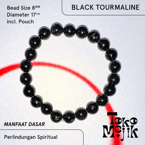 Black Tourmaline Bracelet (Grade AA)